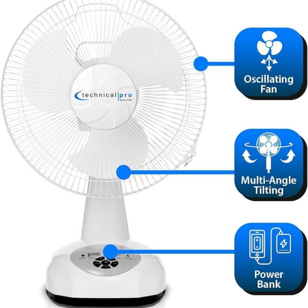 P.B.P TABLE FAN PTF-201
